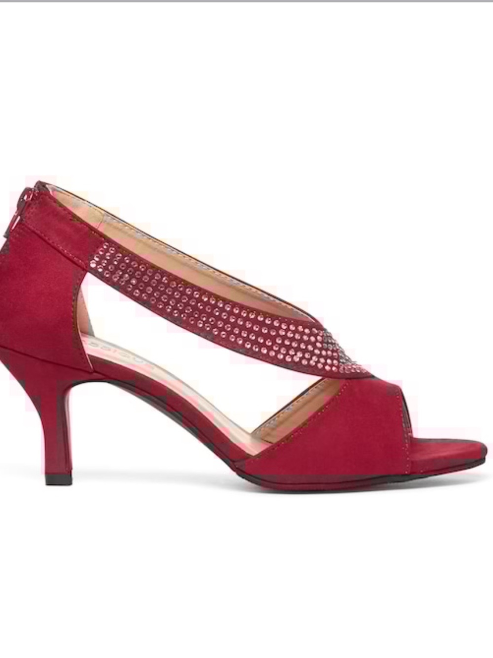 Classique Rhinestone Band Sandal - Picture 2 of 15